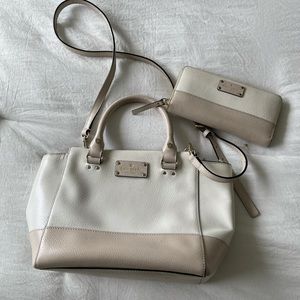 Kate Spade Shoulder Bag with Matching Wallet